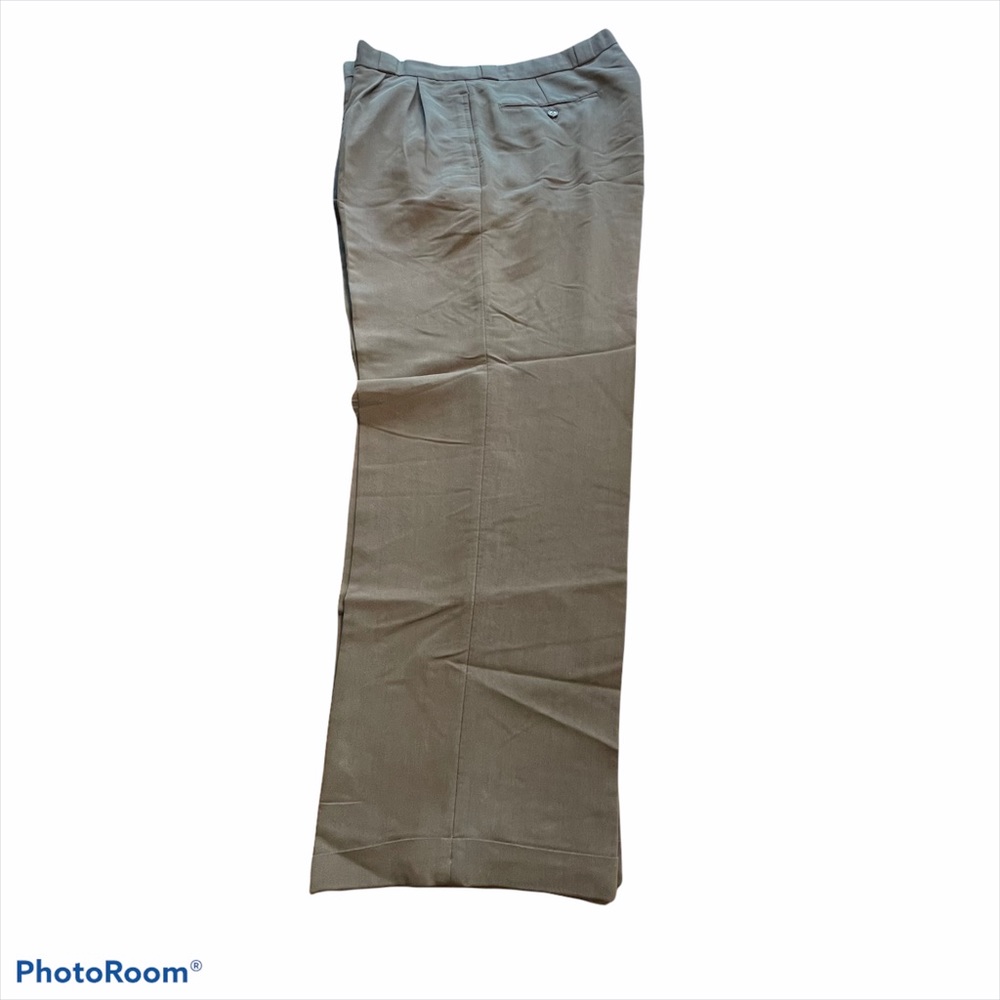 Men's Metro Club Collection Brown Pants Sz 36/30
